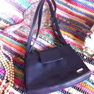 Black Vintage Mini NIne West Shoulder Bag